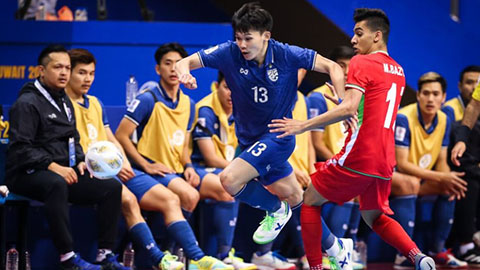 Thắng đậm tuyển  futsal Thái Lan, tuyển futsal Iran gặp tuyển futsal Nhật Bản ở chung kết vòng chung kết  futsal châu Á 2022